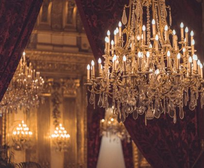 Photo Elegant chandelier