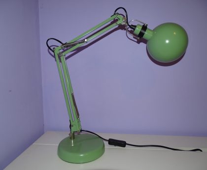 Photo Ball stackable table lamp, childrens room desk