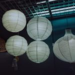 Photo rice paper pendant lamp